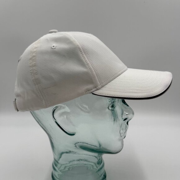 Puma White Strapback Hat Womens One Size Adjustable Cap Logo on Back Outdoors - Picture 4 of 10